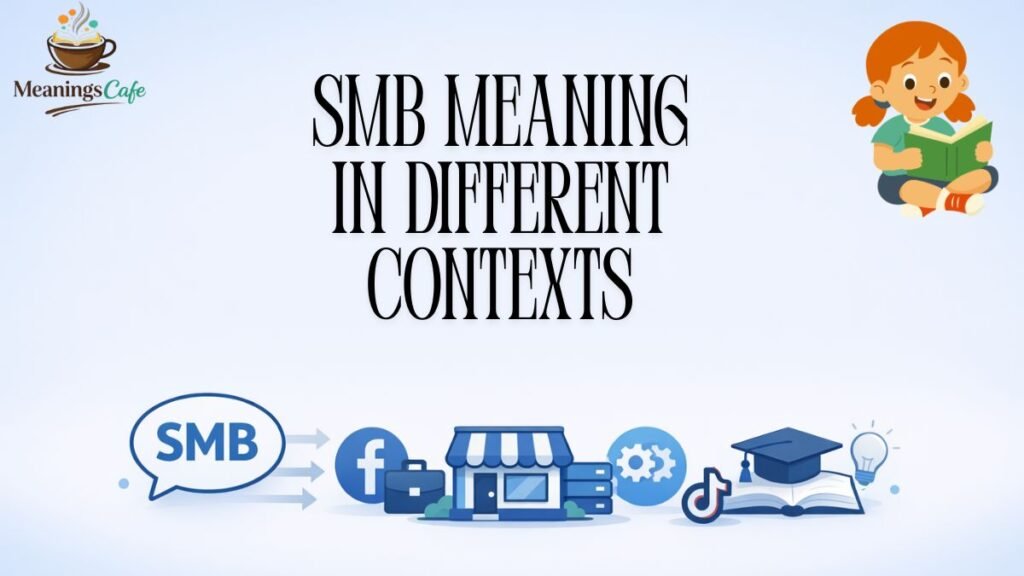SMB meaning business texting slang different contexts explained