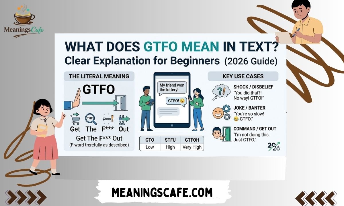 What Does GTFO Mean in Text? Clear Explanation for Beginners (2026 Guide)