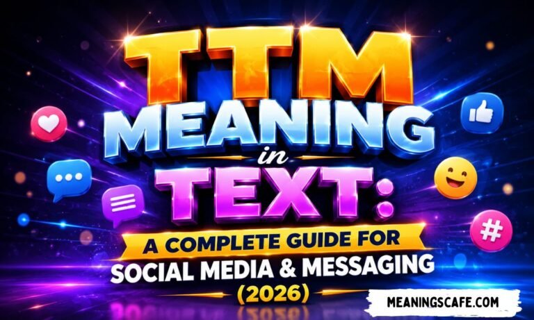 TTM Meaning in Text A Complete Guide for Social Media & Messaging (2026)