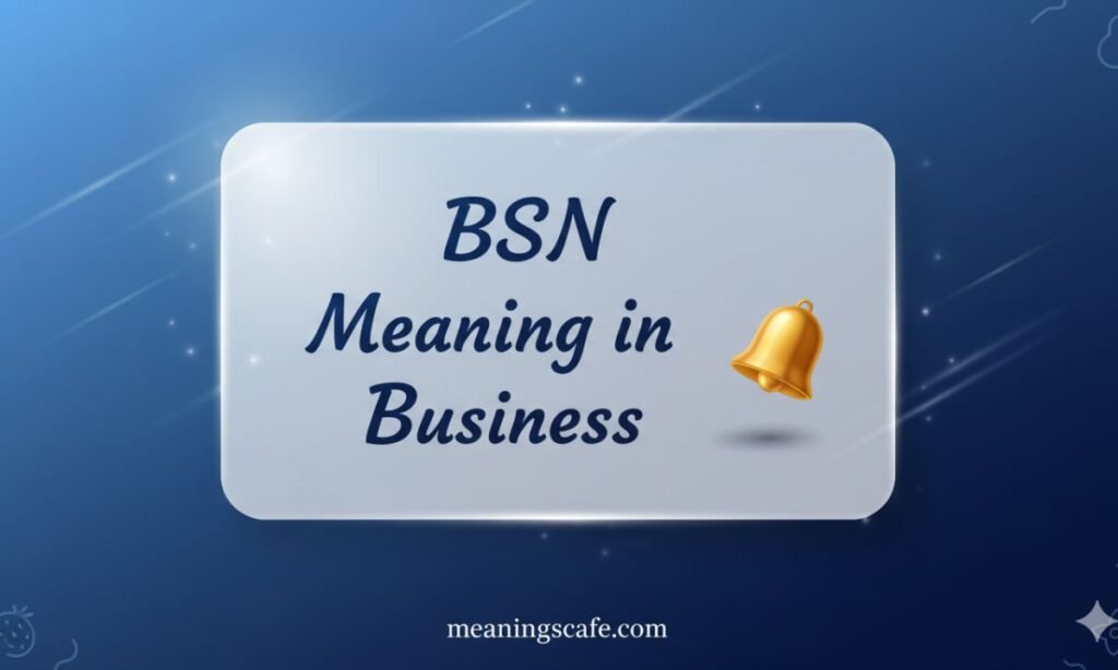 bsn-meaning-in-business