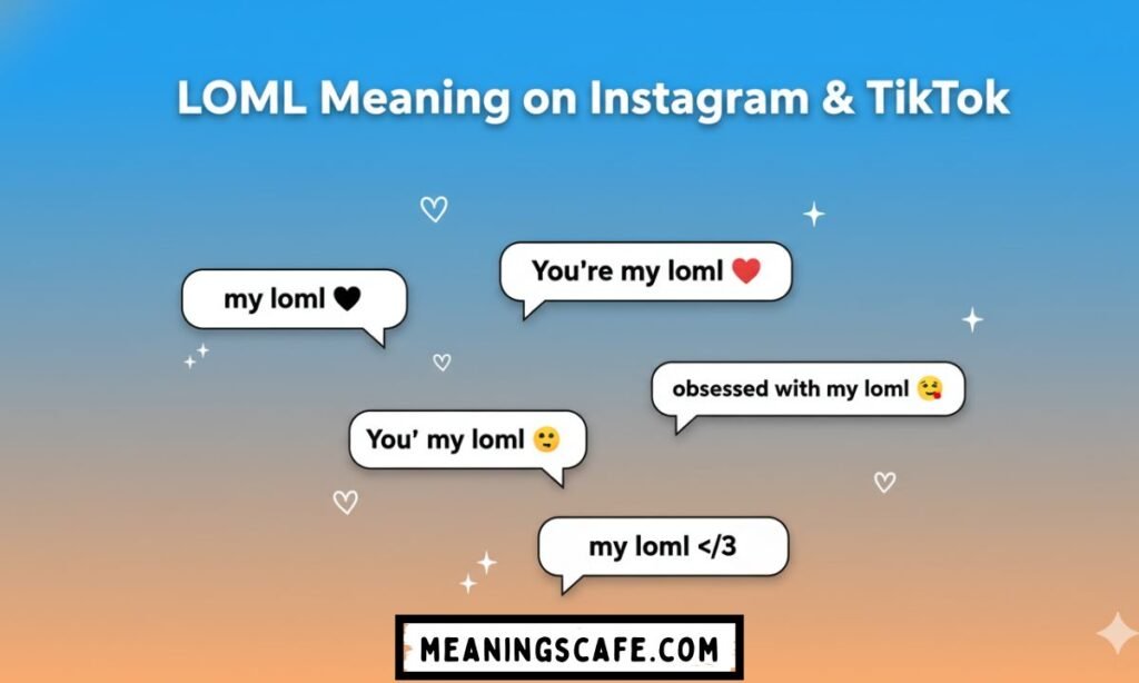 LOML on Instagram and TikTok