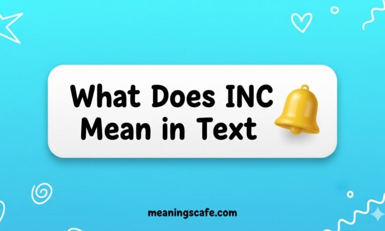 what-does-inc-mean-in-text