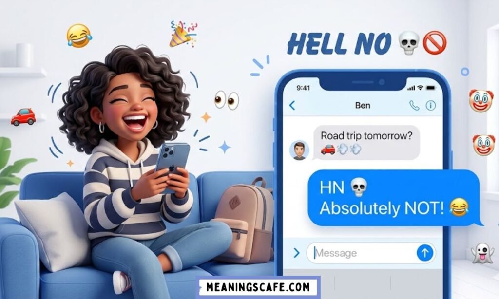 HN meaning hell no in texting