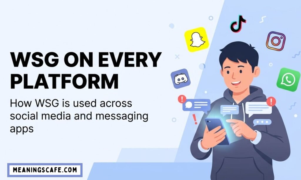 WSG meaning on social media platforms