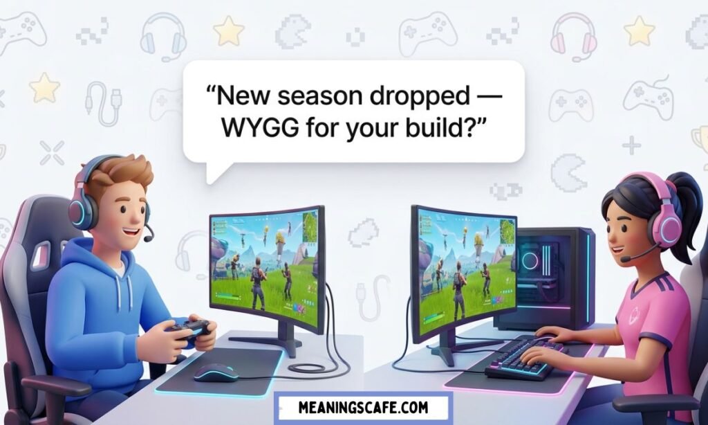 WYGG meaning in gaming platforms