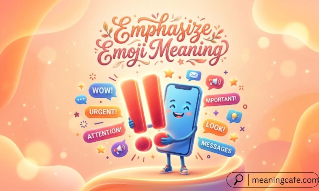 Double exclamation emoji representing emphasize in text.