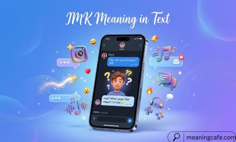 IMK meaning in text feature image showing a smartphone conversation.