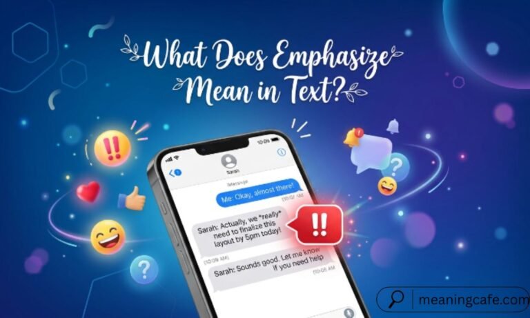 What Does Emphasize Mean in Text feature image showing iPhone message with emphasize reaction.